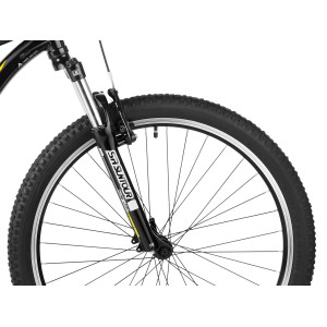 Велосипед Romet Rambler R7.0 27.5" 2023 black-yellow-silver