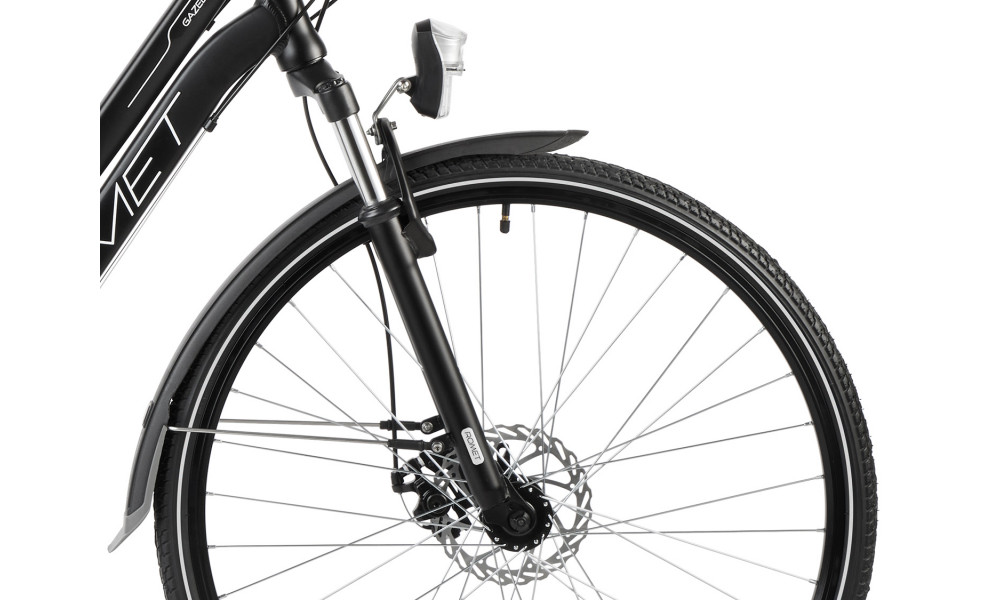 Bicycle Romet Gazela 2 28" 2023 black-white - 2