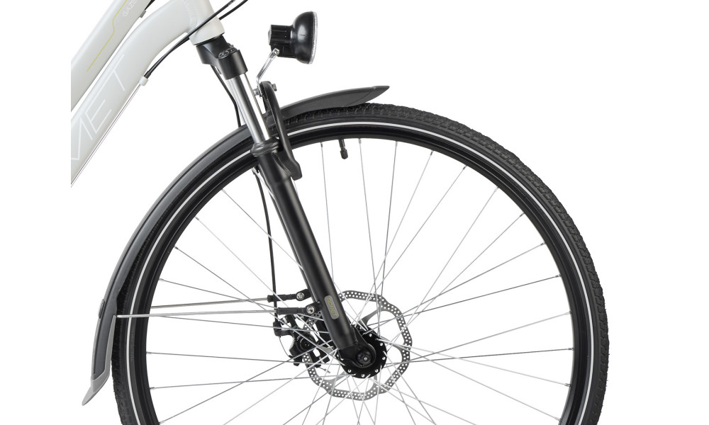 Bicycle Romet Gazela 2 28" 2023 grey-gold - 2