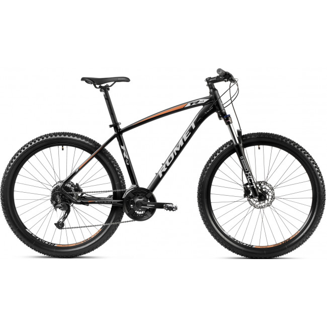 Велосипед Romet Rambler R7.3 27.5" 2023 black-copper