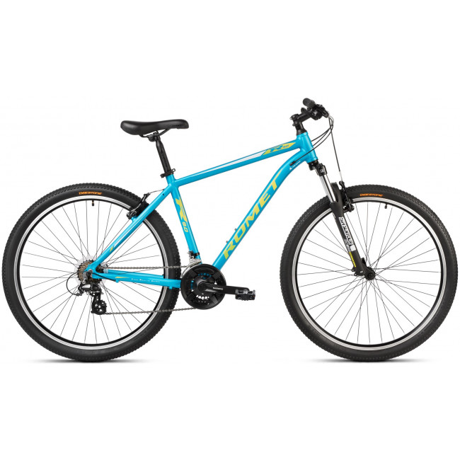 Bicycle Romet Rambler R9.0 29" 2023 blue-white-gold