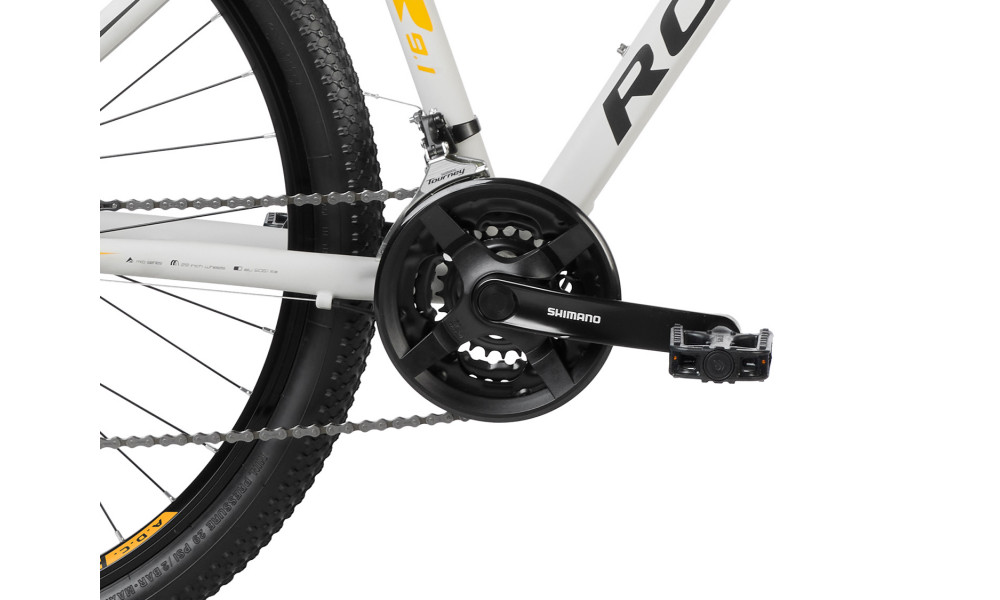 Bicycle Romet Rambler R9.1 29" 2023 grey-black-orange - 6