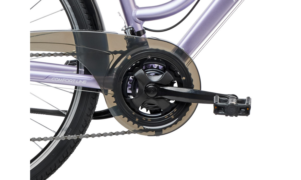 Bicycle Romet Gazela 26 2 2023 violet-white - 3