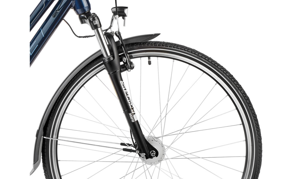 Bicycle Romet Gazela 3 28" 2023 navy blue-sky blue - 2