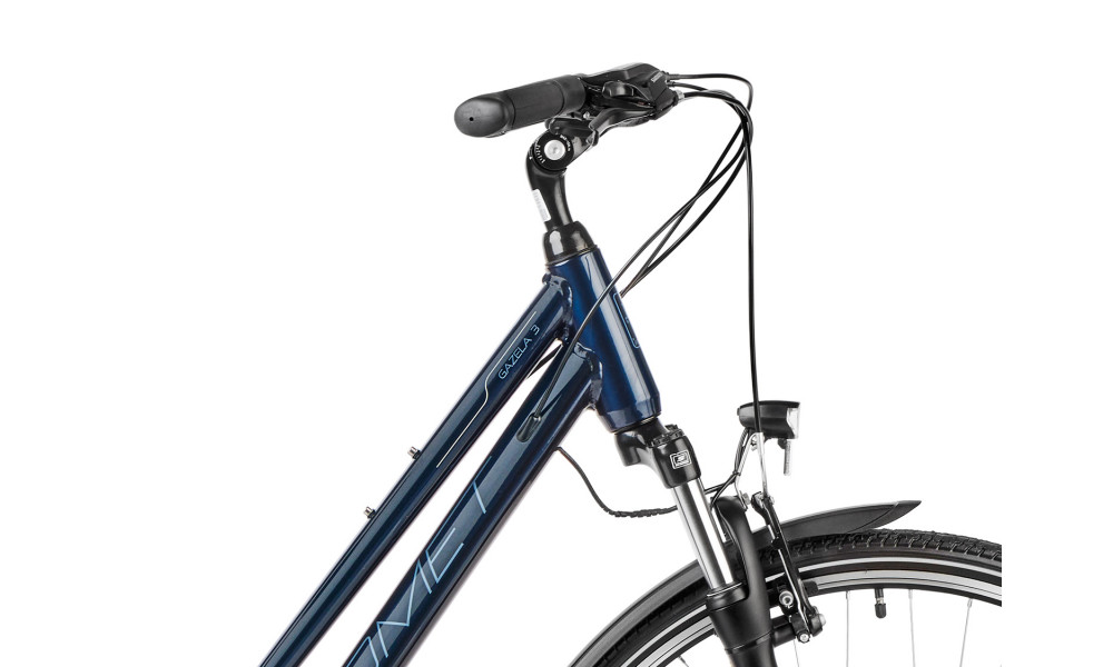Bicycle Romet Gazela 3 28" 2023 navy blue-sky blue - 4