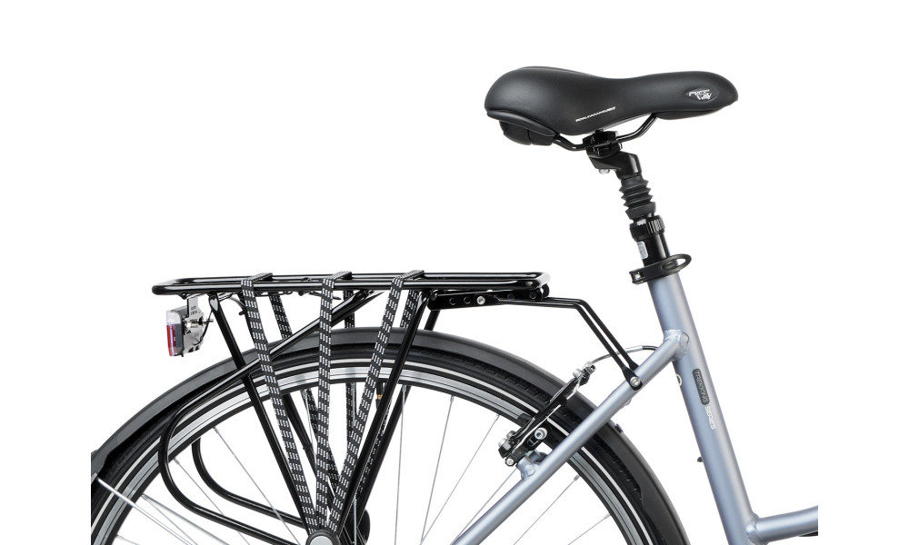 Велосипед Romet Gazela 3 28" 2023 grey-silver - 3