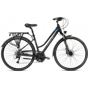 Bicycle Romet Gazela 5.1 28" 2023 black-sky blue