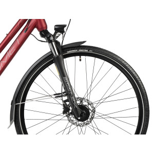 Bicycle Romet Gazela 6 28" 2023 bordo-pink