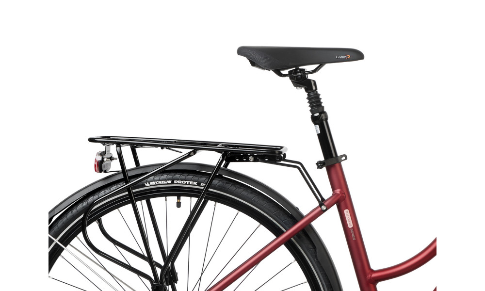 Bicycle Romet Gazela 6 28" 2023 bordo-pink - 3