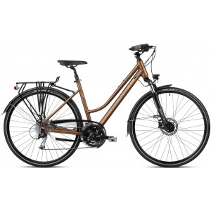 Bicycle Romet Gazela 8 28" 2023 brown-black