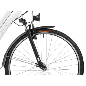 Bicycle Romet Gazela 28" 2023 white-salmon