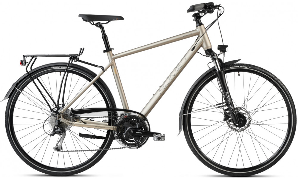 Bicycle Romet Wagant 8 28" 2023 brown - 1