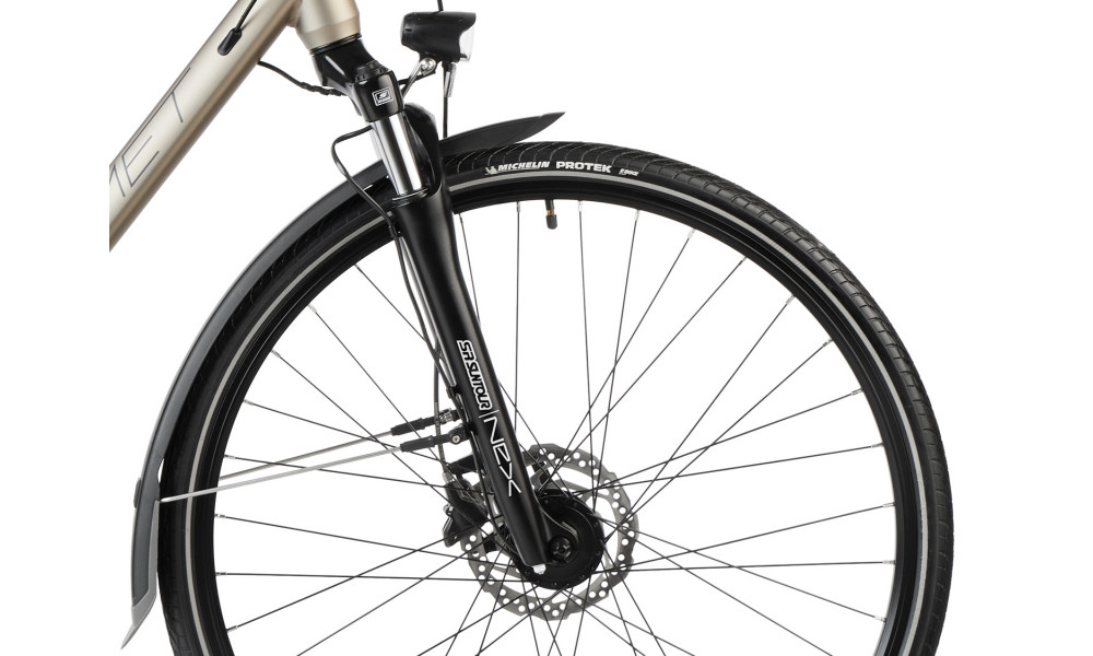Bicycle Romet Wagant 8 28" 2023 brown - 2