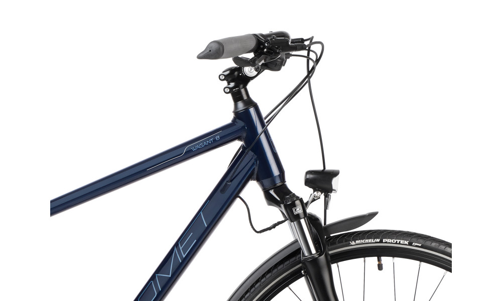 Bicycle Romet Wagant 8 28" 2023 navy blue-sky blue - 4