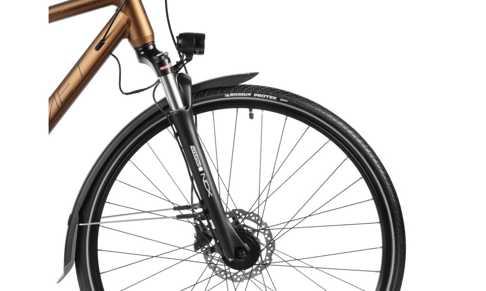 Велосипед Romet Wagant 9 28" 2023 brown-black - 2