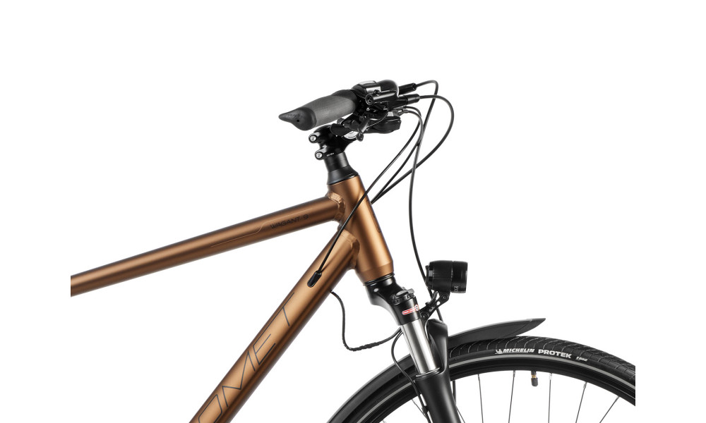 Велосипед Romet Wagant 9 28" 2023 brown-black - 4