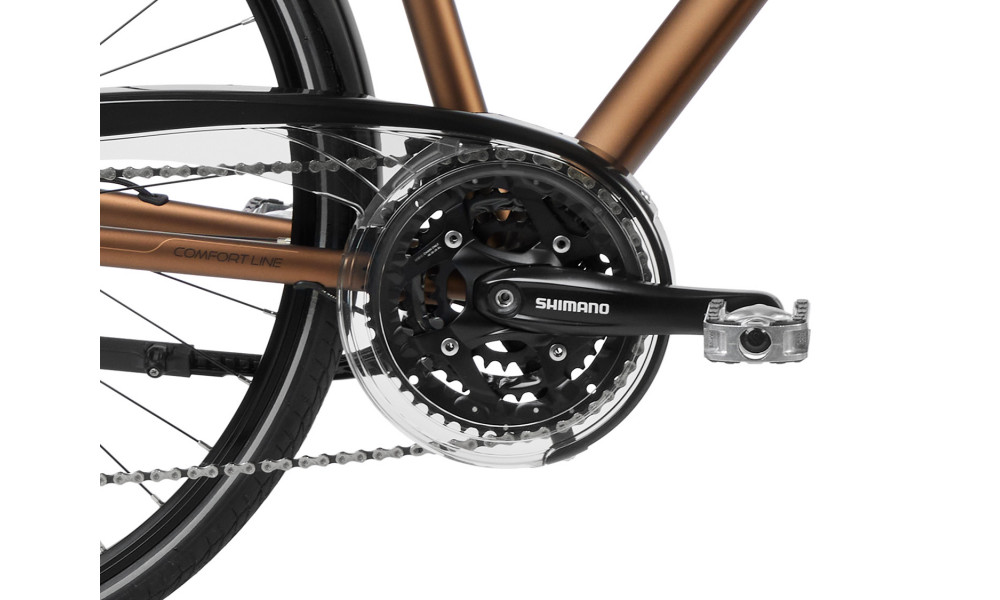 Bicycle Romet Wagant 9 28" 2023 brown-black - 6