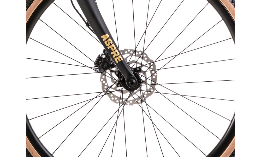 Велосипед Romet Aspre 2 2023 black-gold - 5