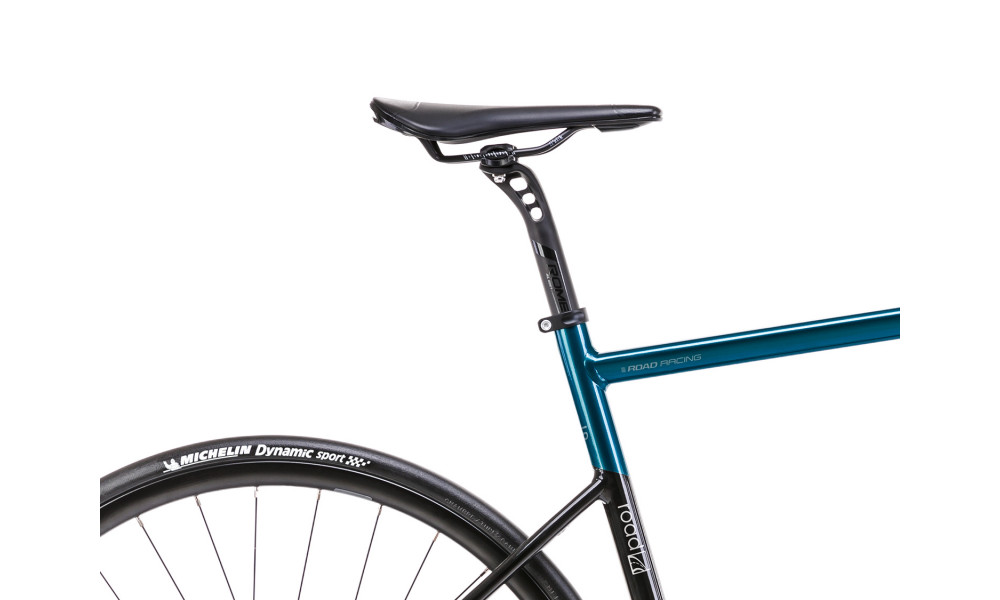 Велосипед Romet Huragan 4 2023 black-sky blue - 3