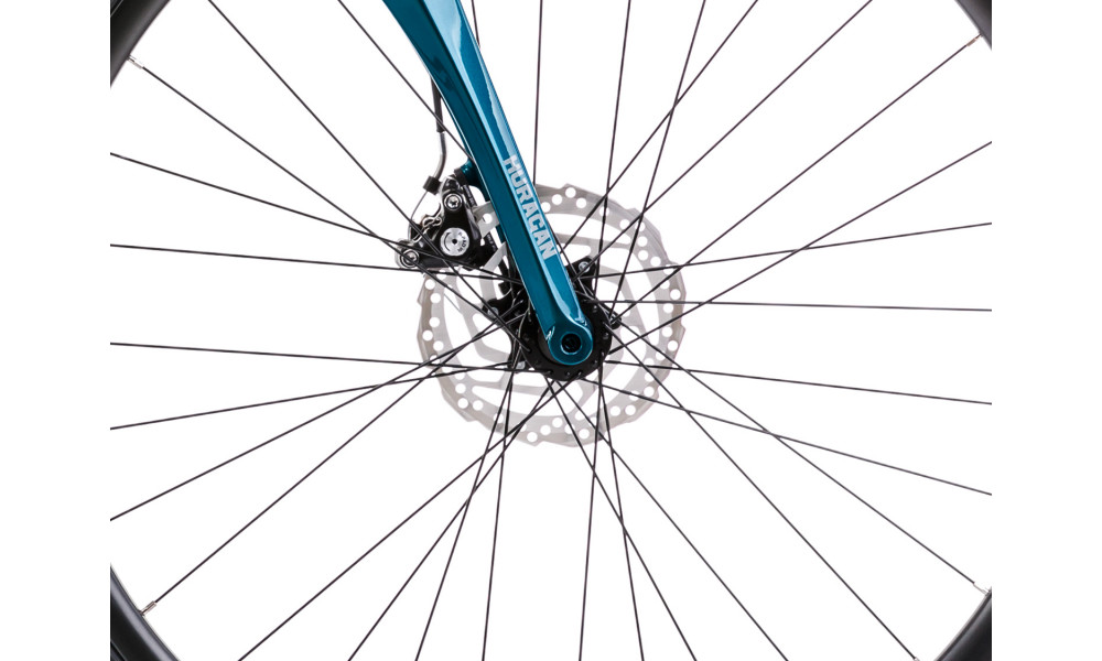 Велосипед Romet Huragan 4 2023 black-sky blue - 5