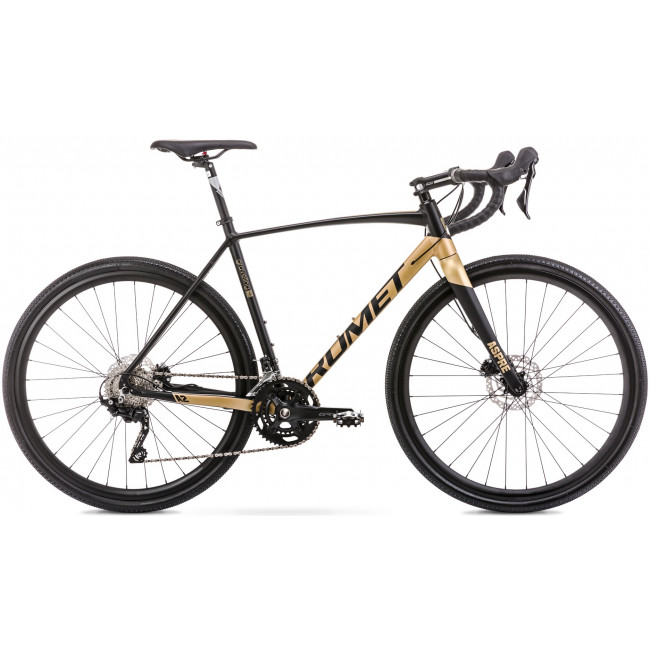 Bicycle Romet Aspre 2 LTD 2023 black-gold