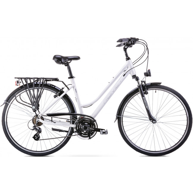 Bicycle Romet Gazela 28" 2023 white-silver