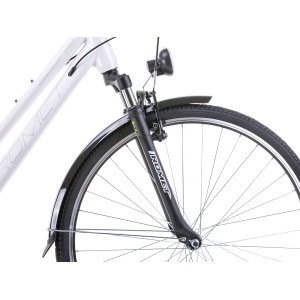 Bicycle Romet Gazela 28" 2023 white-silver