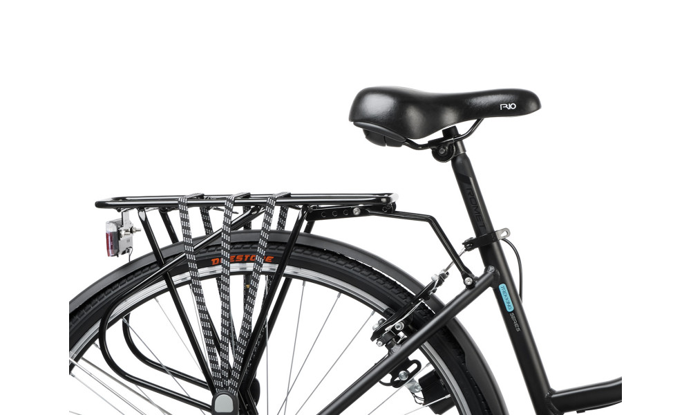 Bicycle Romet Gazela 28" 2023 black-green - 3