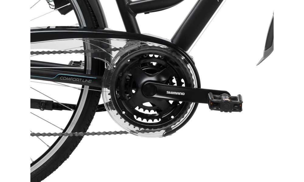 Bicycle Romet Gazela 28" 2023 black-green - 6