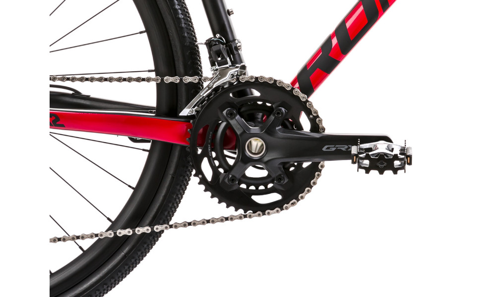 Велосипед Romet Aspre 2 LTD 2023 black-red - 6