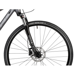 Bicycle Romet Orkan 6 D 28" 2023 graphite-copper