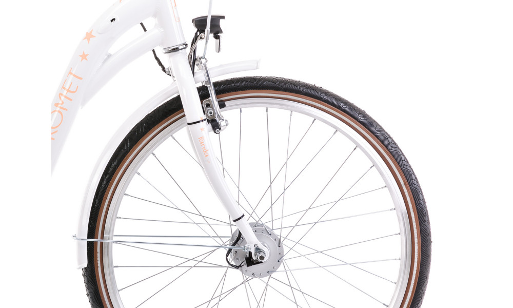 Велосипед Romet Panda 2 24" Alu 2023 white-peach - 2