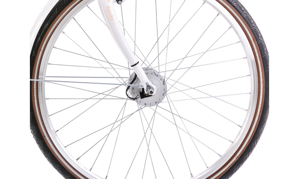 Велосипед Romet Panda 2 24" Alu 2023 white-peach - 5