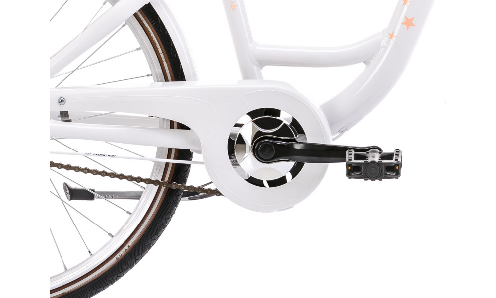 Велосипед Romet Panda 2 24" Alu 2023 white-peach - 6