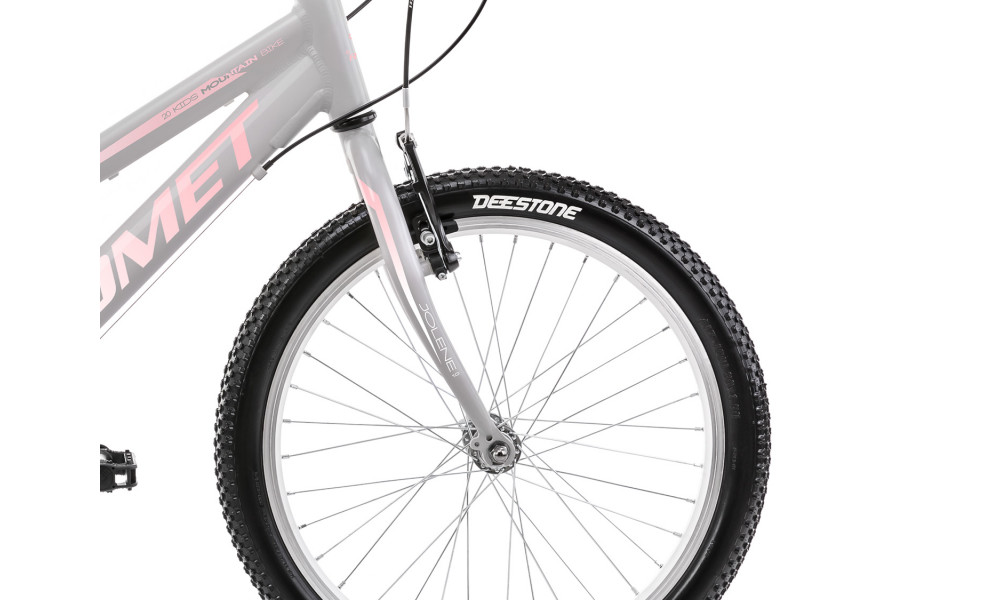 Велосипед Romet Jolene 20 KID 1 Alu 2023 grey-pink - 2