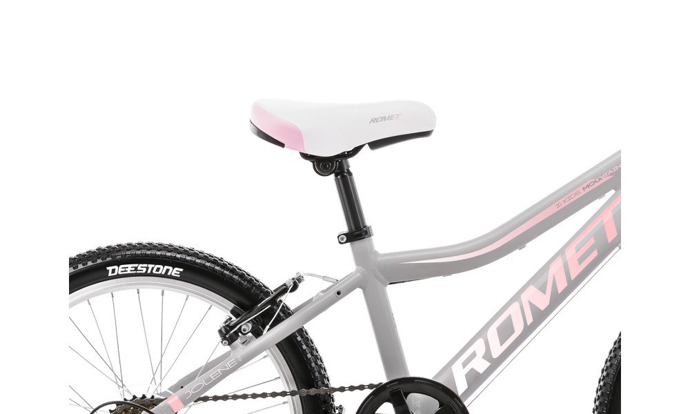 Велосипед Romet Jolene 20 KID 1 Alu 2023 grey-pink - 3