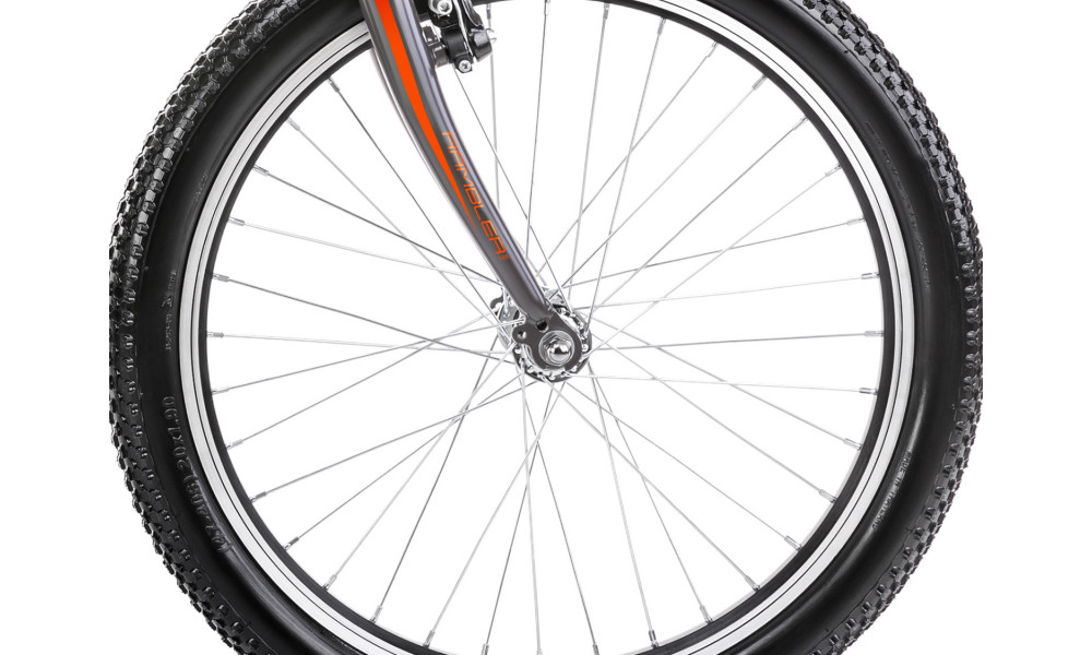 Велосипед Romet Rambler KID 1 20" Alu 2023 graphite-red-orange - 5