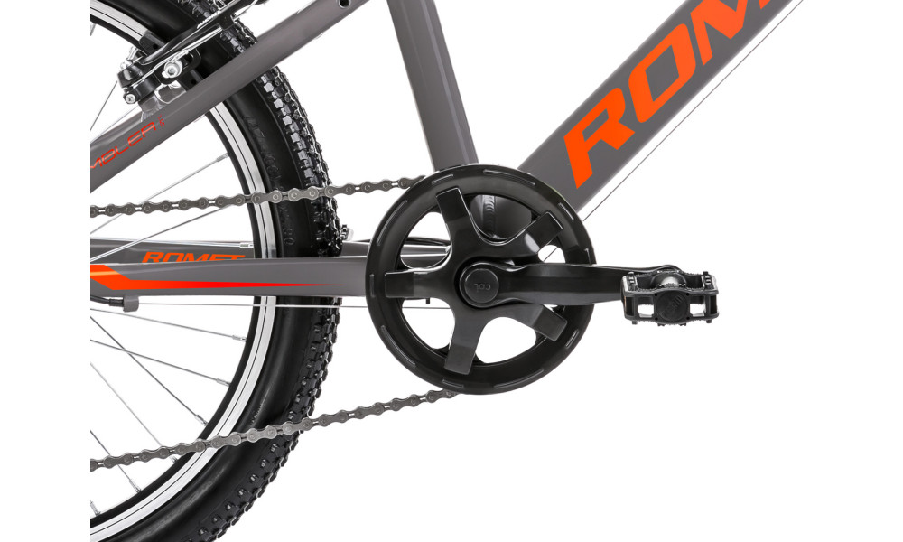 Велосипед Romet Rambler KID 1 20" Alu 2023 graphite-red-orange - 6