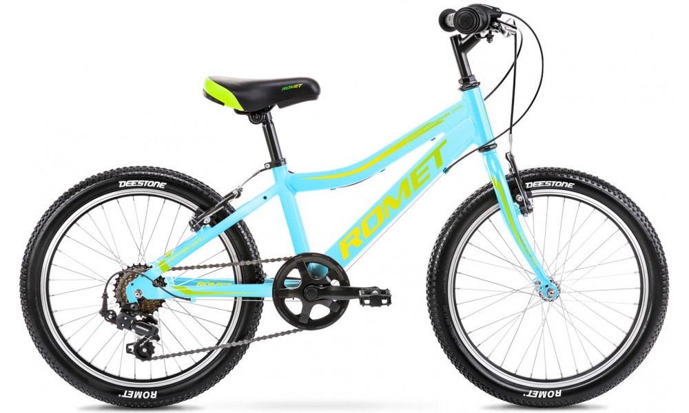 Велосипед Romet Rambler KID 1 20" Alu 2023 blue-green-gold - 1