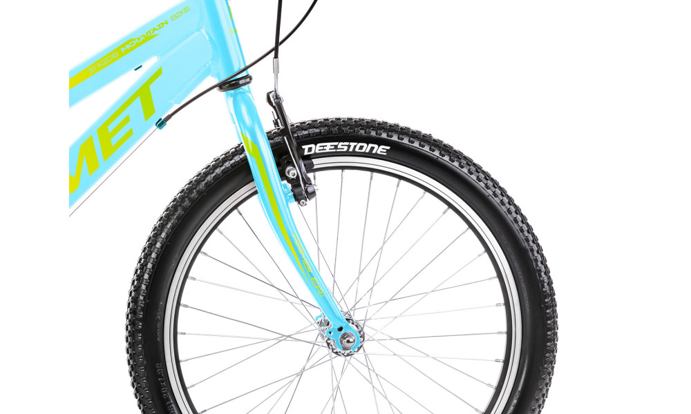 Bicycle Romet Rambler KID 1 20" Alu 2023 blue-green-gold - 4