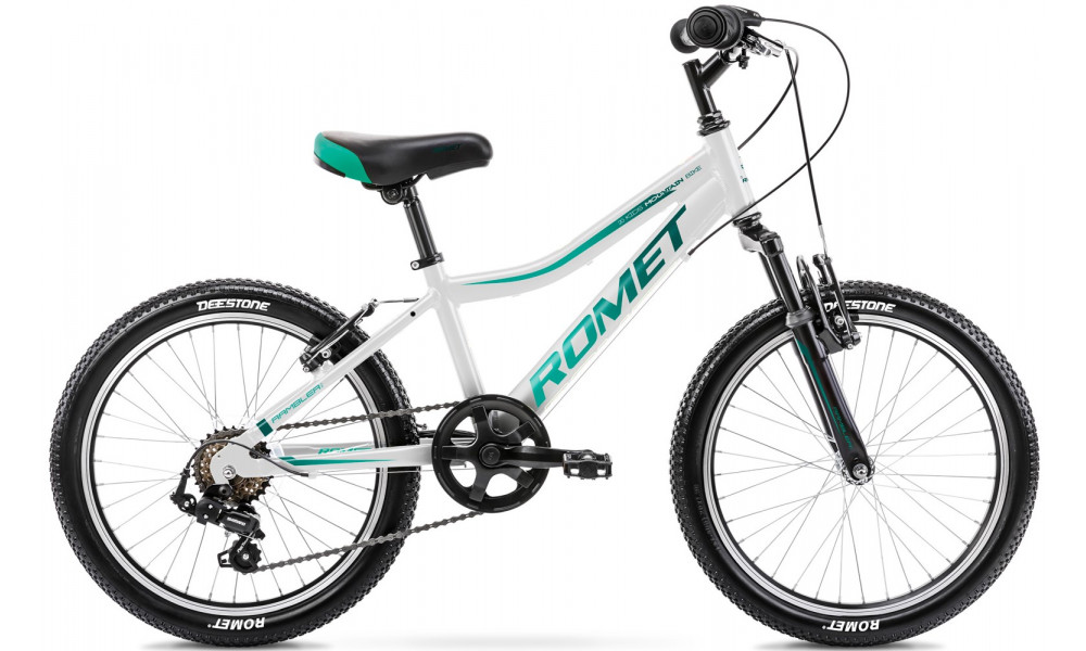 Велосипед Romet Rambler KID 2 20" Alu 2023 white-emerald - 1