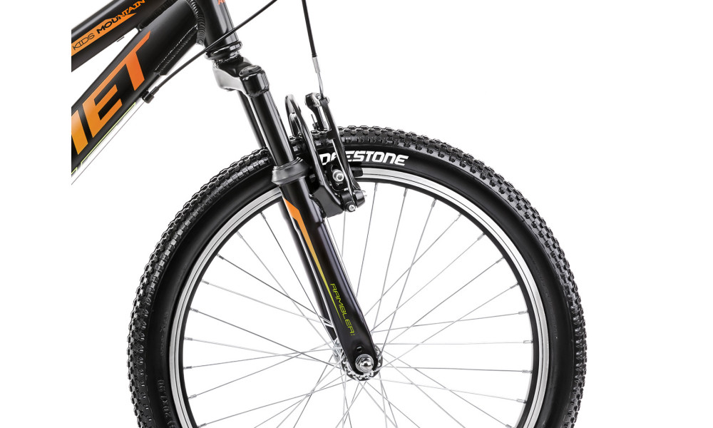 Велосипед Romet Rambler KID 2 20" Alu 2023 black-orange-green - 2