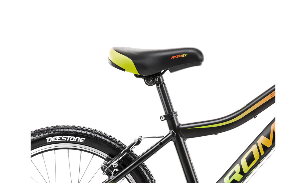 Велосипед Romet Rambler KID 2 20" Alu 2023 black-orange-green - 3