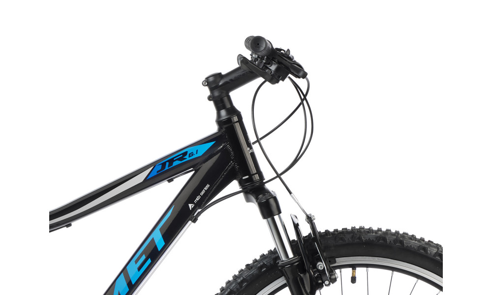 Велосипед Romet Rambler R6.1 JR 26" 2023 black-blue-silver - 4