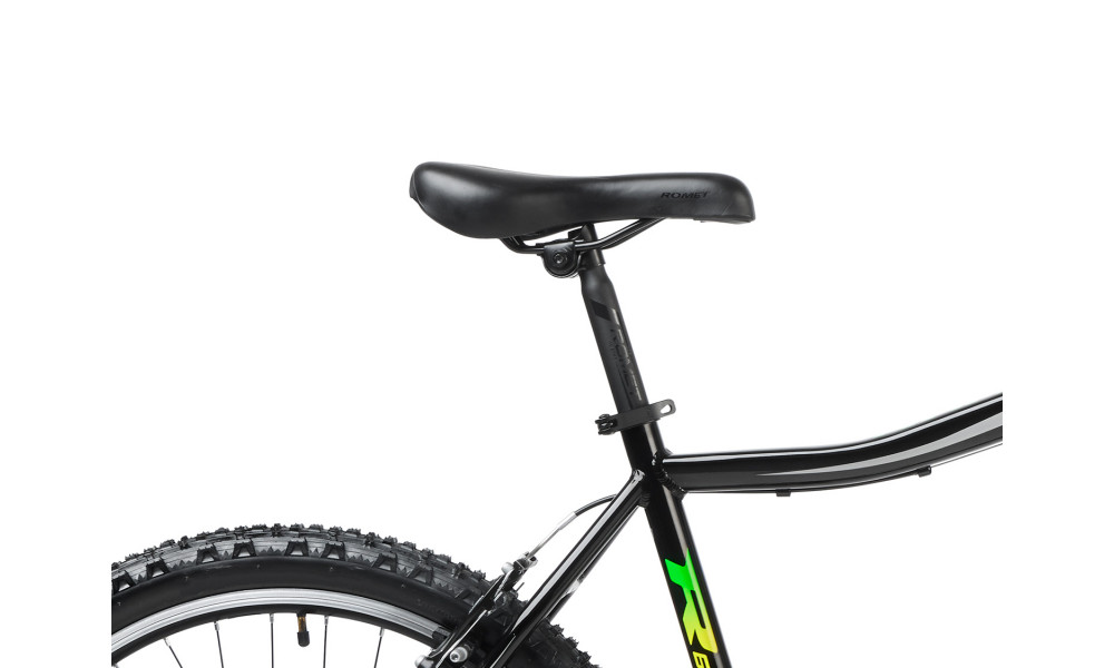 Bicycle Romet Rambler R6.1 JR 26" 2023 black-green-grey - 3
