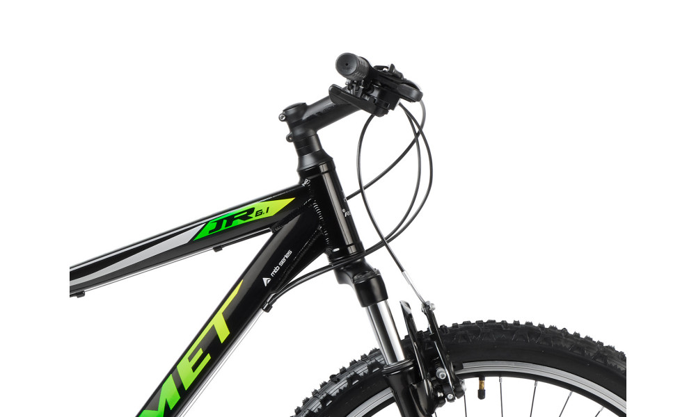 Bicycle Romet Rambler R6.1 JR 26" 2023 black-green-grey - 4