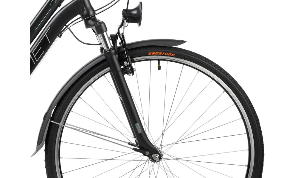 Bicycle Romet Gazela 28" 2023 black-green - 2