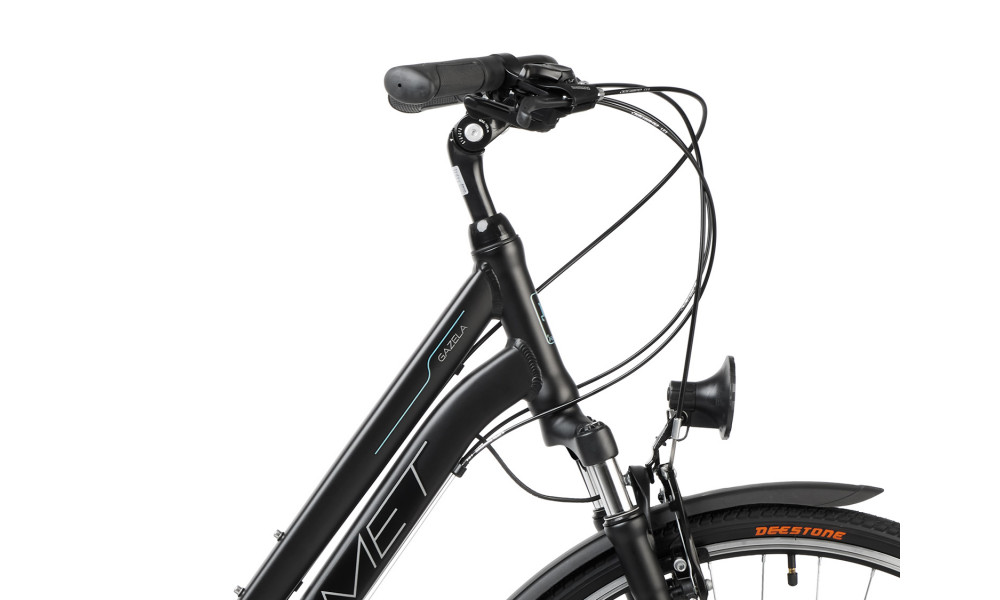 Bicycle Romet Gazela 28" 2023 black-green - 4