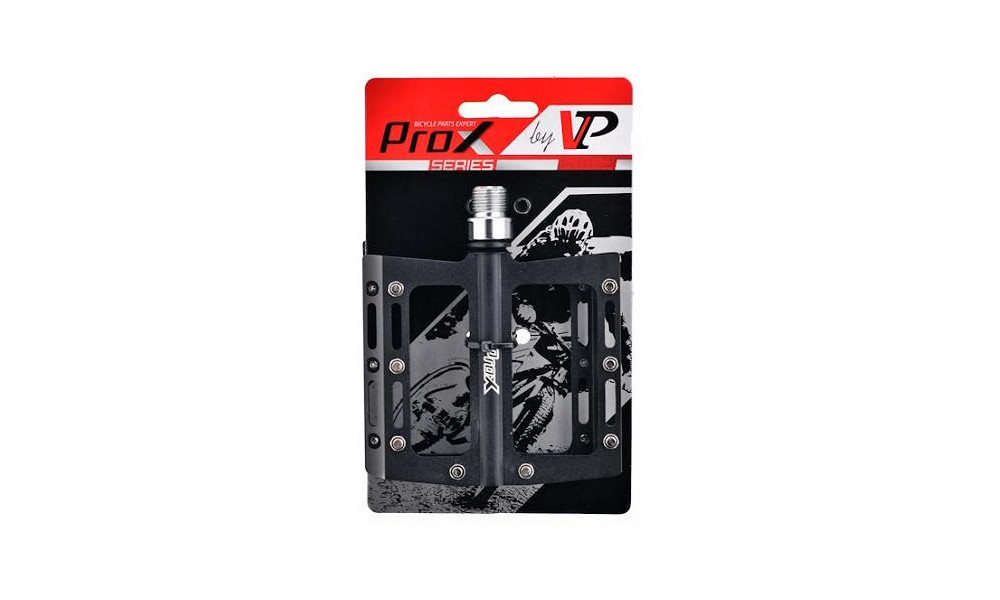 Педали Prox Stig Alu axle Cr-Mo Pins black - 2