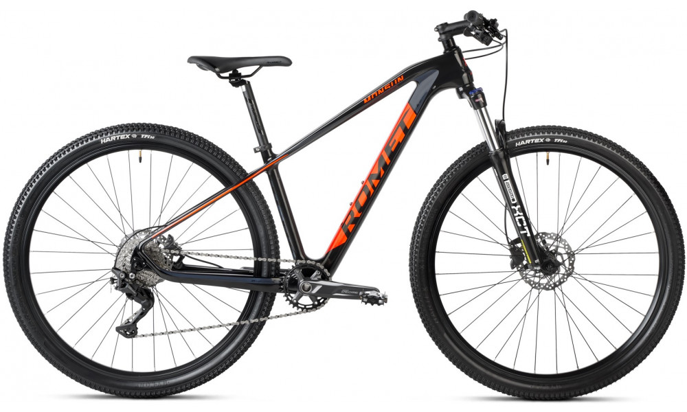 Bicycle Romet Monsun LTD Carbon 29" 2022 black-red - 1